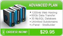 PJR Sales and Service Advanced Web Hosting Plan